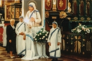 05.09.2023 liturgiczne wspomnienie  św. Matki Teresy z Kalkuty. Uroczysta Mszą św. z Misjonarkami